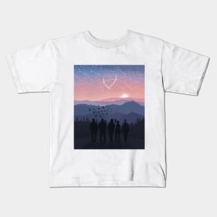 Cabeswater Sunset (The Raven Cycle) Kids T-Shirt